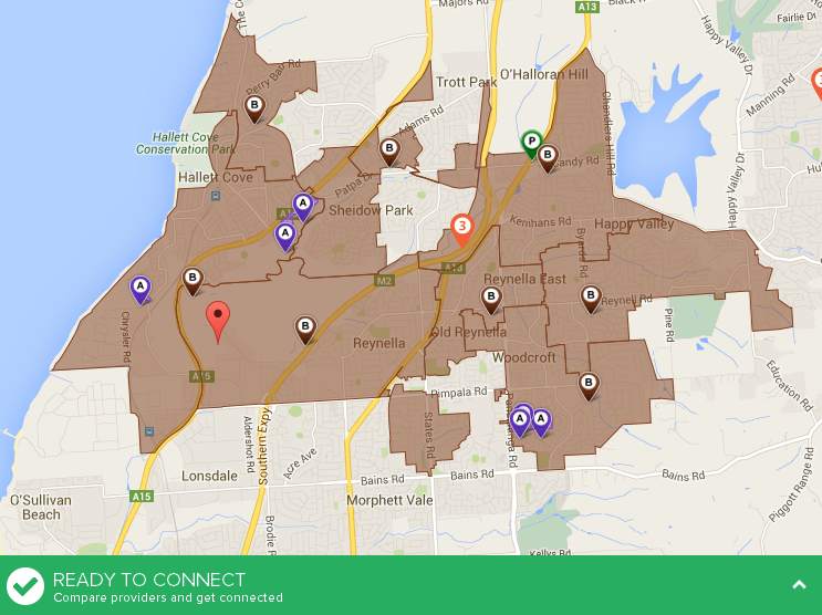 Lonsdale nbn<sup>®</sup> Rollout Map