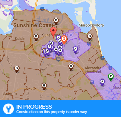 Sunshine Coast nbn<sup>®</sup> Rollout Map