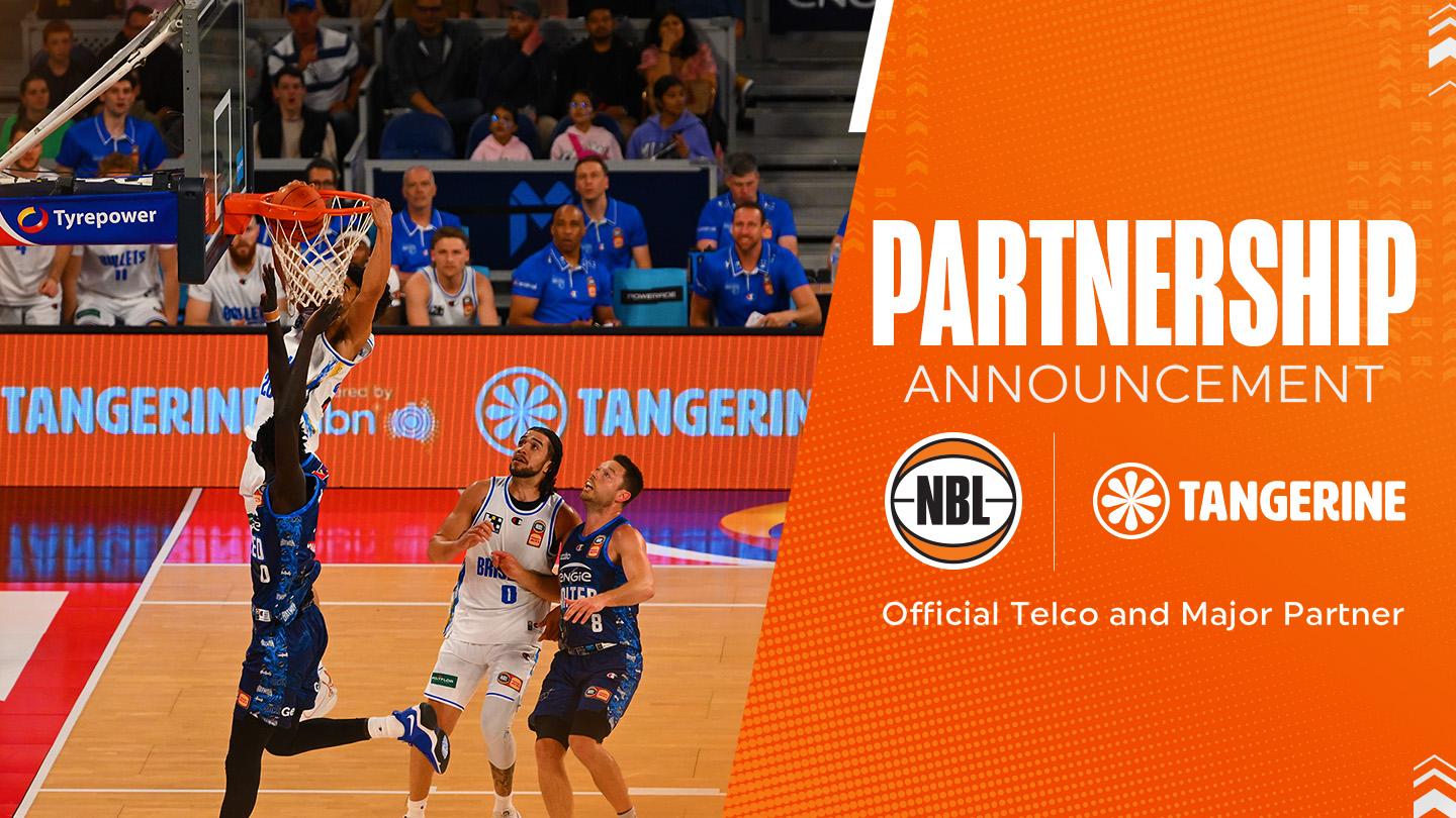 TANGERINE BECOMES MAJOR SPONSOR OF NBL FOR 2024/25 SEASON