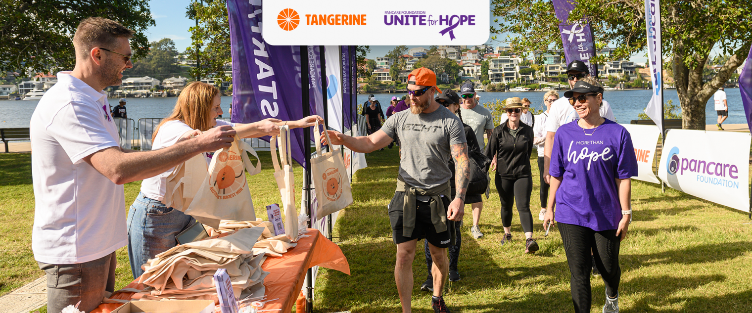 Tangerine Unites with the Brisbane Pancare Community